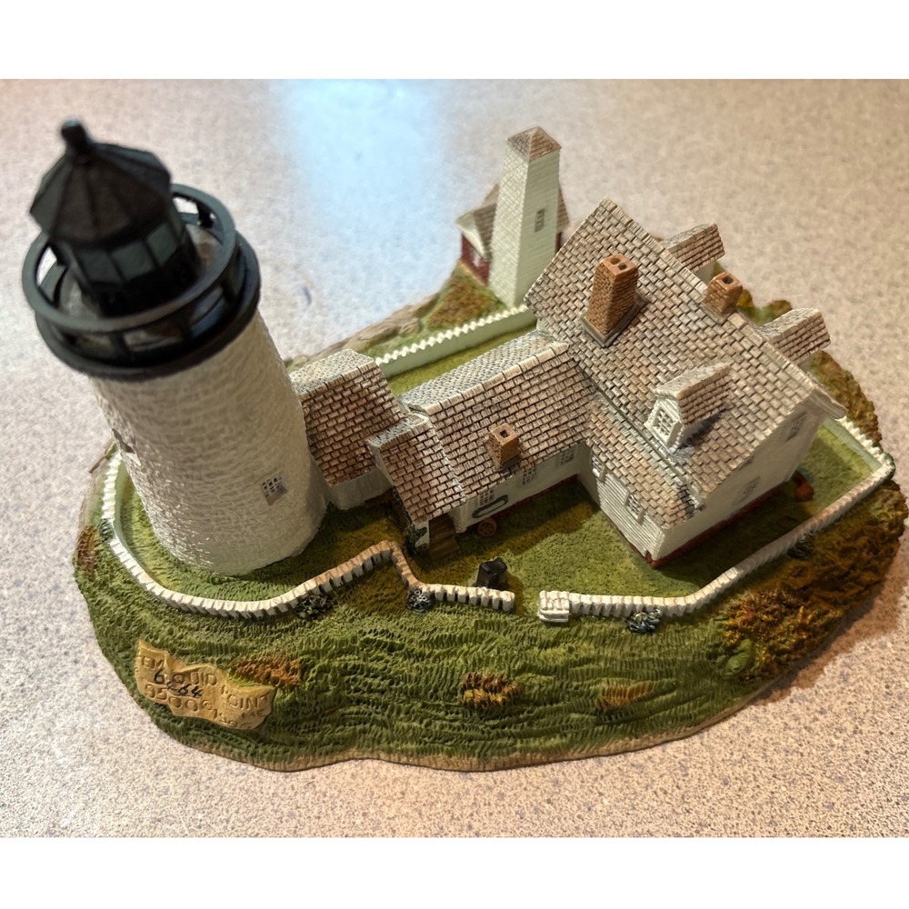 Harbour Lights Pemaquid Point Maine Lighthouse 164 Younger & Associates 1996 Fig